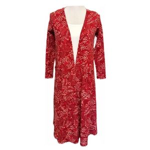 LuLaRoe Sarah Cardigan Sweater Size Small Long Sweater Duster
